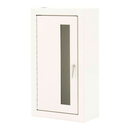 Potter Roemer Alta Steel Fire Extinguisher Cabinet, Breakable Glass Window, Surface Mount, 20-1/2inH 7009-DV